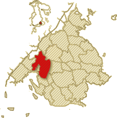 Viipurin maalaiskunta kartalla
